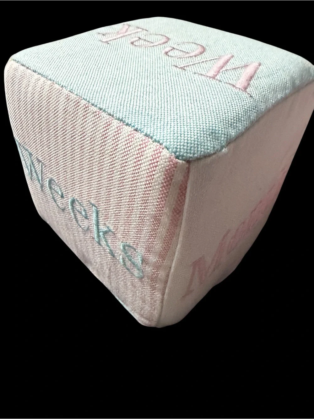 Ralph Lauren Baby Age Milestone Blocks New Unused Photo Prop Pastel